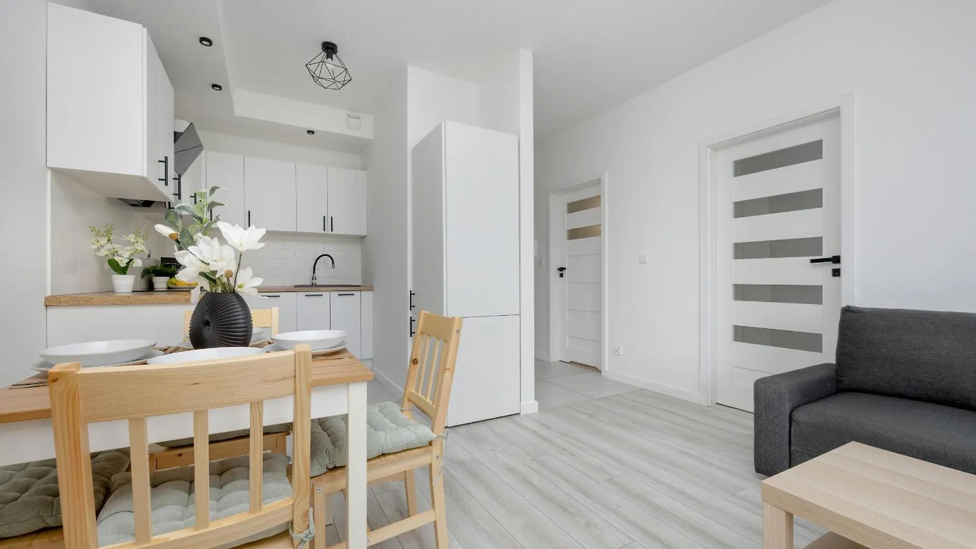 Modern Apartment With Balcony & Parking Warsaw Mokotow By Noclegi Renters Poland